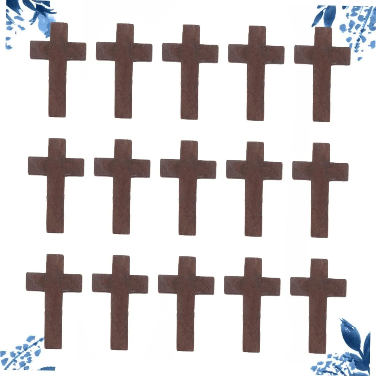 100 Pcs Christian Cross Mens for Men Cross Necklace for Men Necklace Pendant for Men