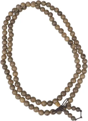 108 Bead Buddhist Prayer Bracelet Wood for Men/women Spiritual Jewelry Buddha Bead Crafts