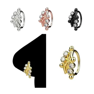 14k Gold Filled 8mm Nose Ring Hoop Indian Nose Ring Nose Piercing Nose Jewelry Gift For Women