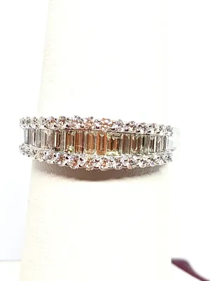 14kt White Gold Diamond Anniversary Ring