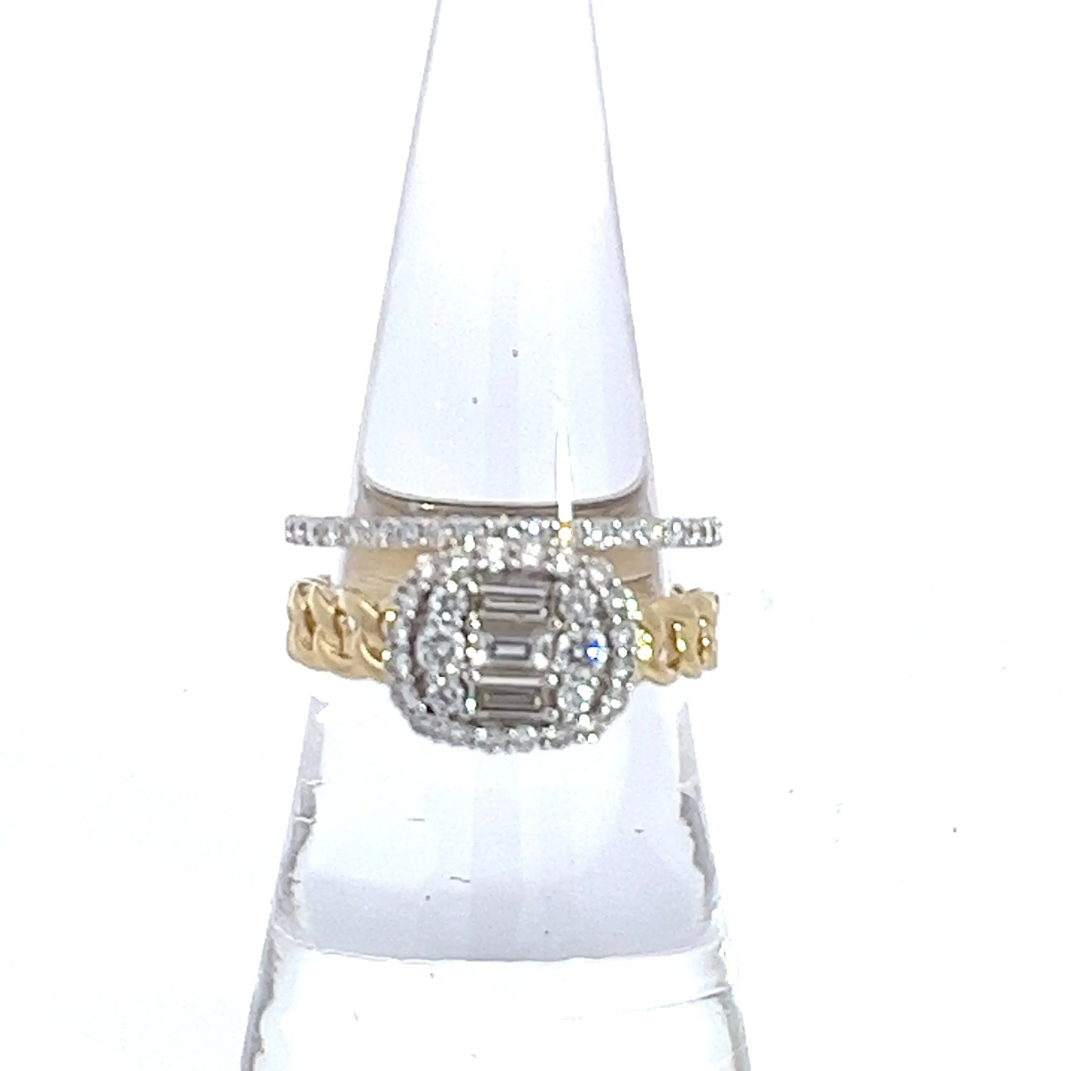 14kt Yellow Gold Fashion Diamond Ring