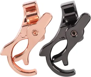2-in-1 Sophisticated Ring - Chic Rose Gold & Mysterious Black Finishes - Ideal Companion for Diverse Occasions: Daily Use, Gaming, Driving, Office Scenarios
