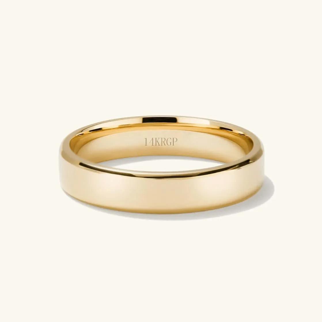 3pcs 14K Gold Plated Rings for Women Dainty Gold Stacking Band Thin Gold Thumb Pinky Finger Ring Non Tarnish Comfort Fit Size 5 to 10 | 2mm 4mm 6mm | Gold and Silver