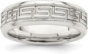 925 Sterling Silver 6mm Wedding Band Ring