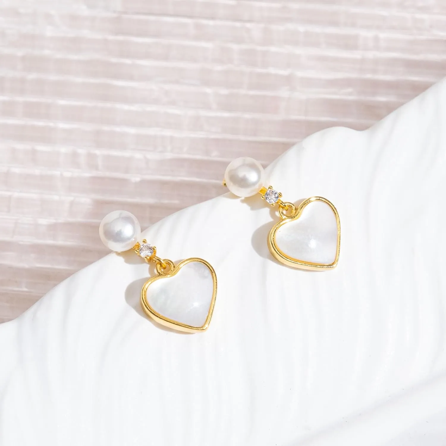 925 Sterling Silver Freshwater Real Pearl Drop Dangle Earrings Quality Pearl Hoop Earrings for Women