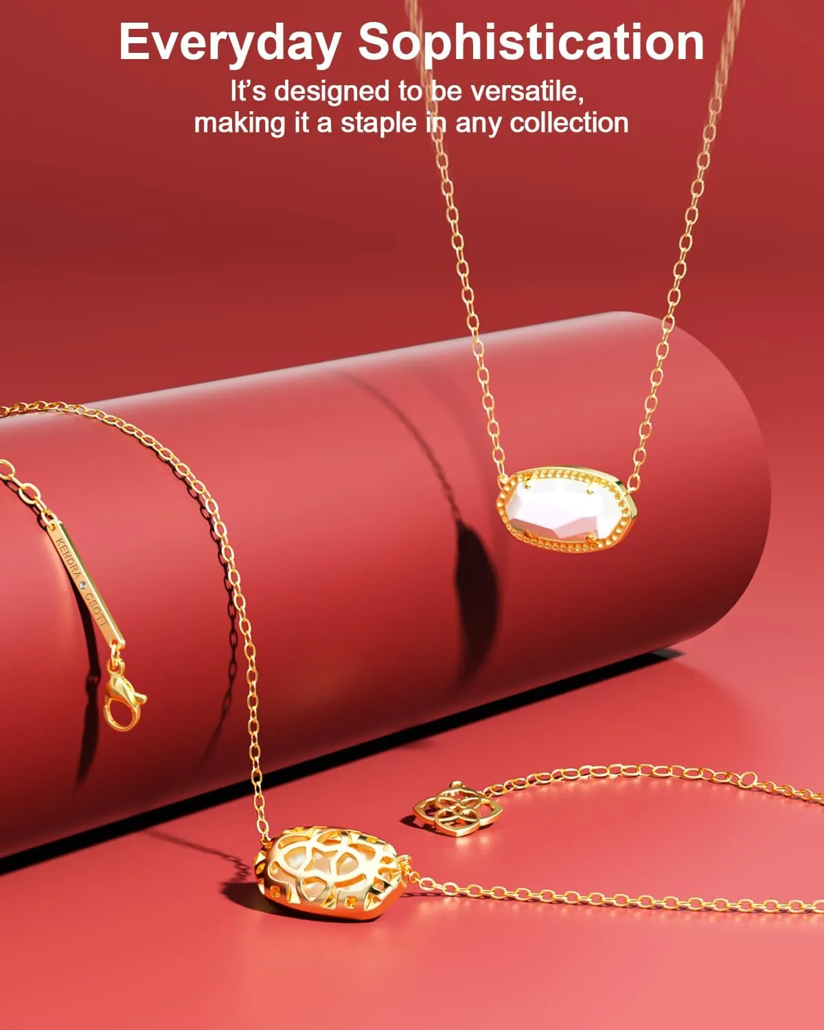 AICase 18K Gold Plated Pendant Necklace for Women,Fashion Jewelry,Anniversary Birthday Gifts for Women/MoM/Sister/Friends/Her/Wife/Grandma/Coworker Mother's Day gifts for MoM