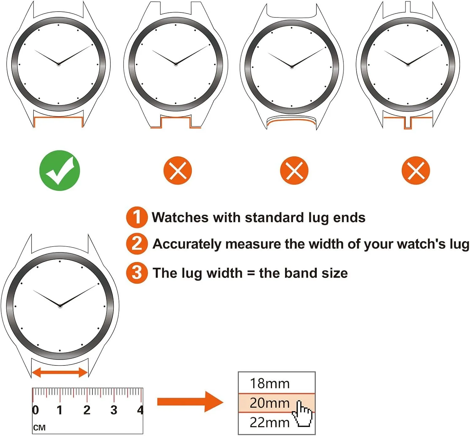 ANNEFIT Quick Release Watch Bands, Military Nylon Watch Strap for Men, Multiple Colors & Width (18mm, 19mm, 20mm, 22mm, 24mm)