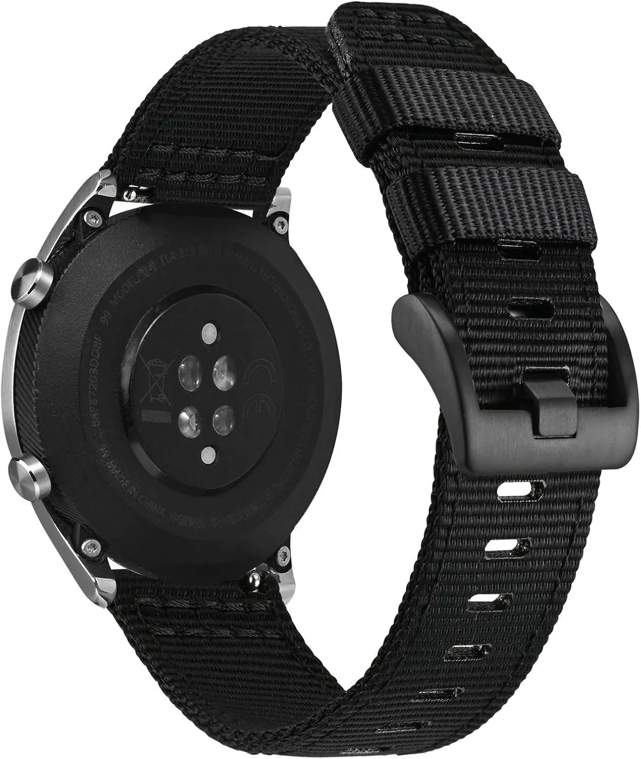 ANNEFIT Quick Release Watch Bands, Military Nylon Watch Strap for Men, Multiple Colors & Width (18mm, 19mm, 20mm, 22mm, 24mm)
