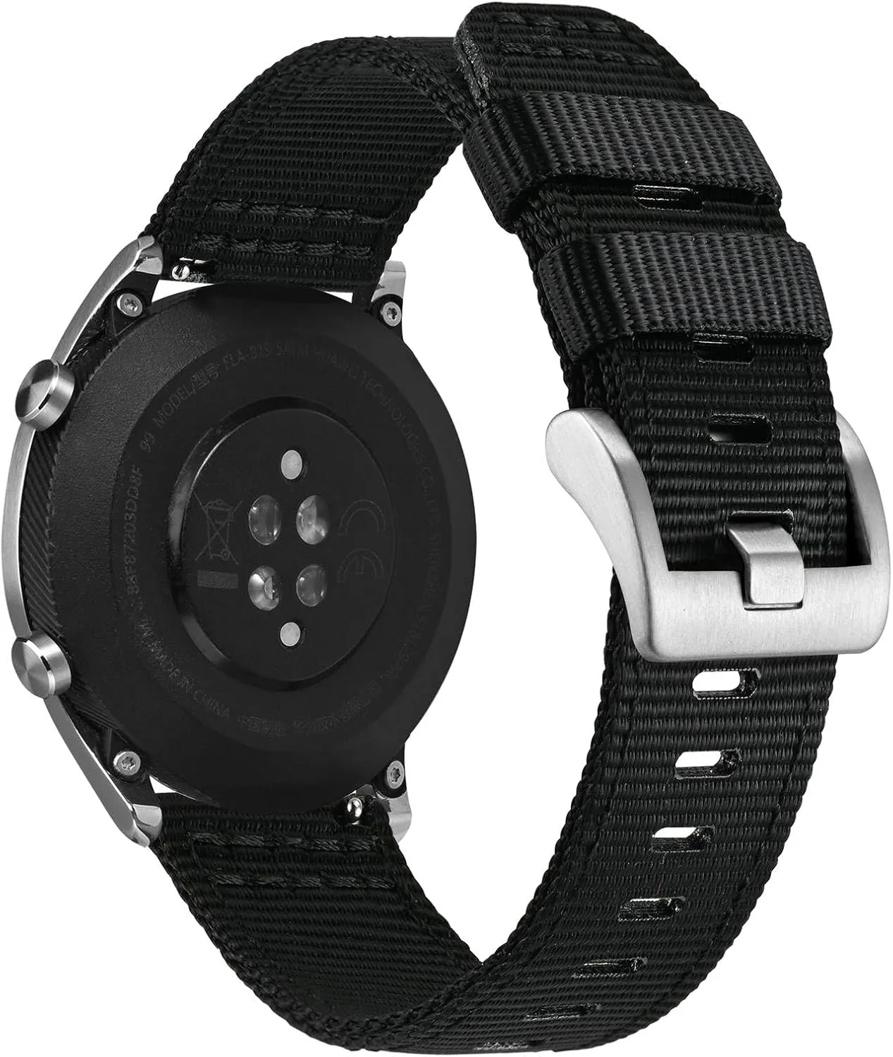 ANNEFIT Quick Release Watch Bands, Military Nylon Watch Strap for Men, Multiple Colors & Width (18mm, 19mm, 20mm, 22mm, 24mm)