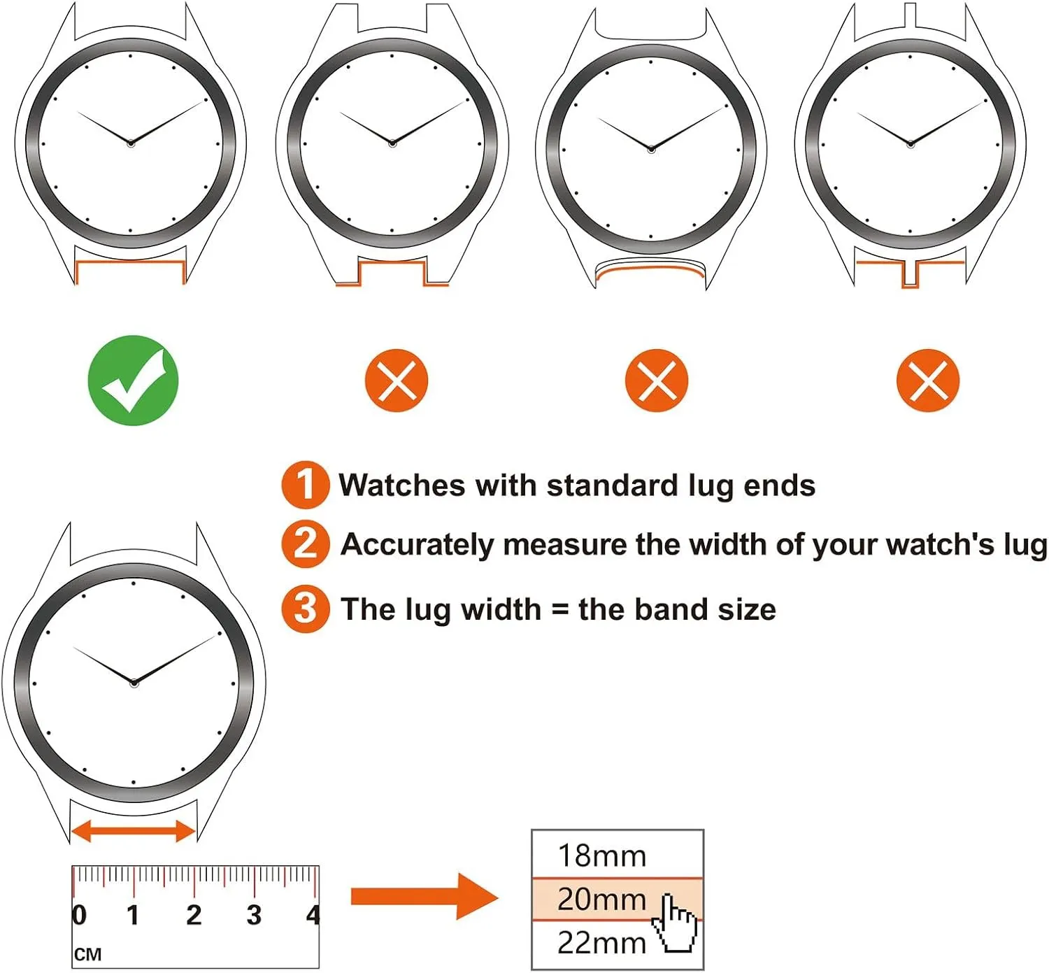 ANNEFIT Quick Release Watch Bands, Military Nylon Watch Strap for Men, Multiple Colors & Width (18mm, 19mm, 20mm, 22mm, 24mm)