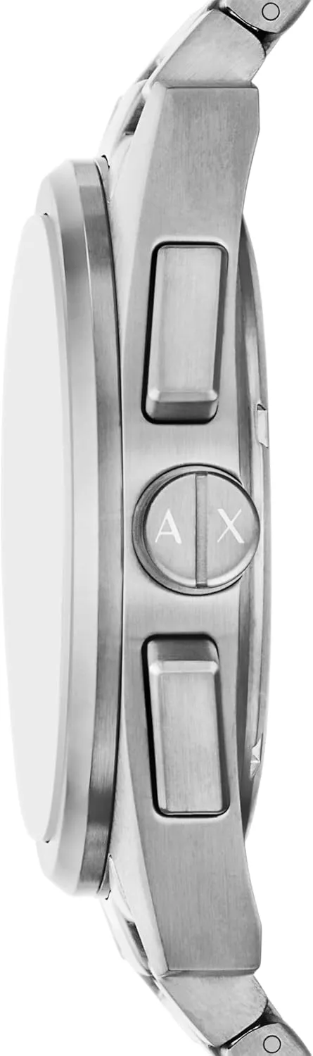 Armani Exchange A|X Chronograph Watch for Men with Leather, Stainless Steel or Silicone Band