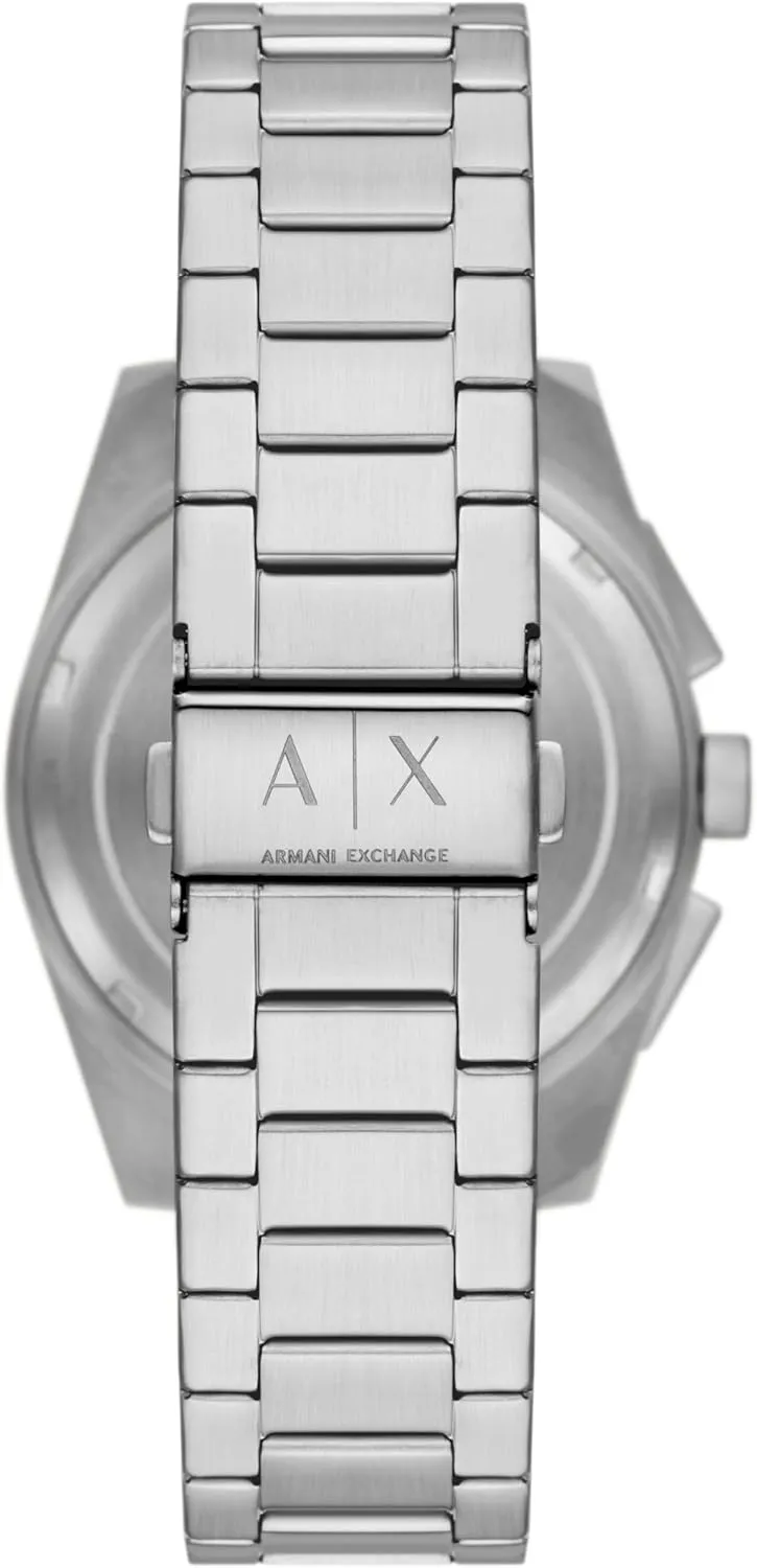 Armani Exchange A|X Chronograph Watch for Men with Leather, Stainless Steel or Silicone Band