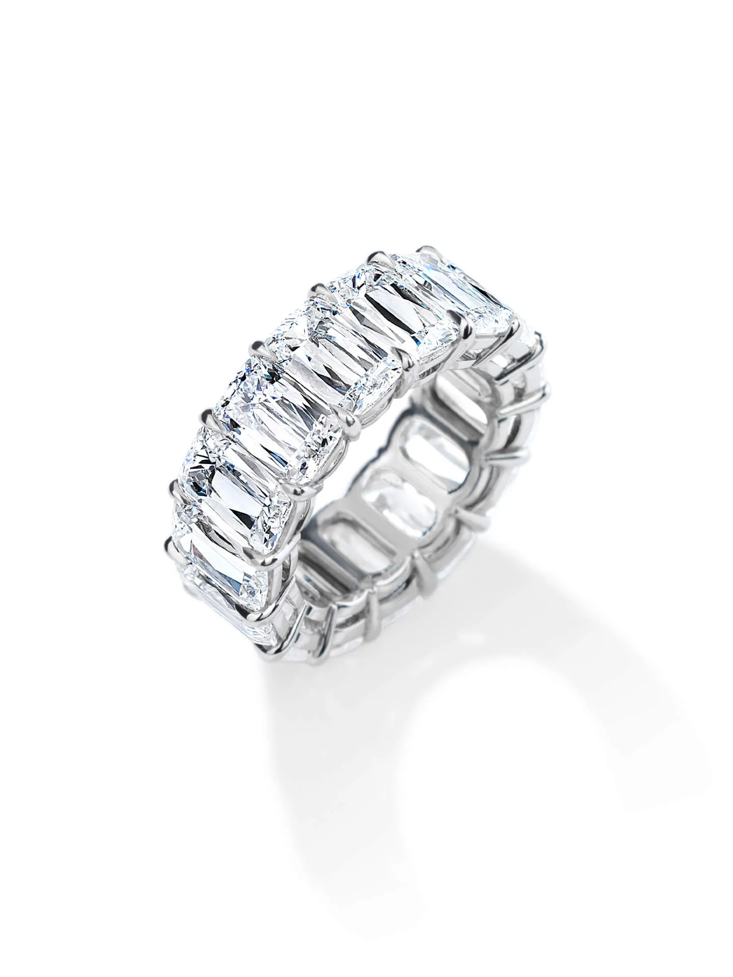 Ashoka Classic Full Hoop Platinum Eternity Ring