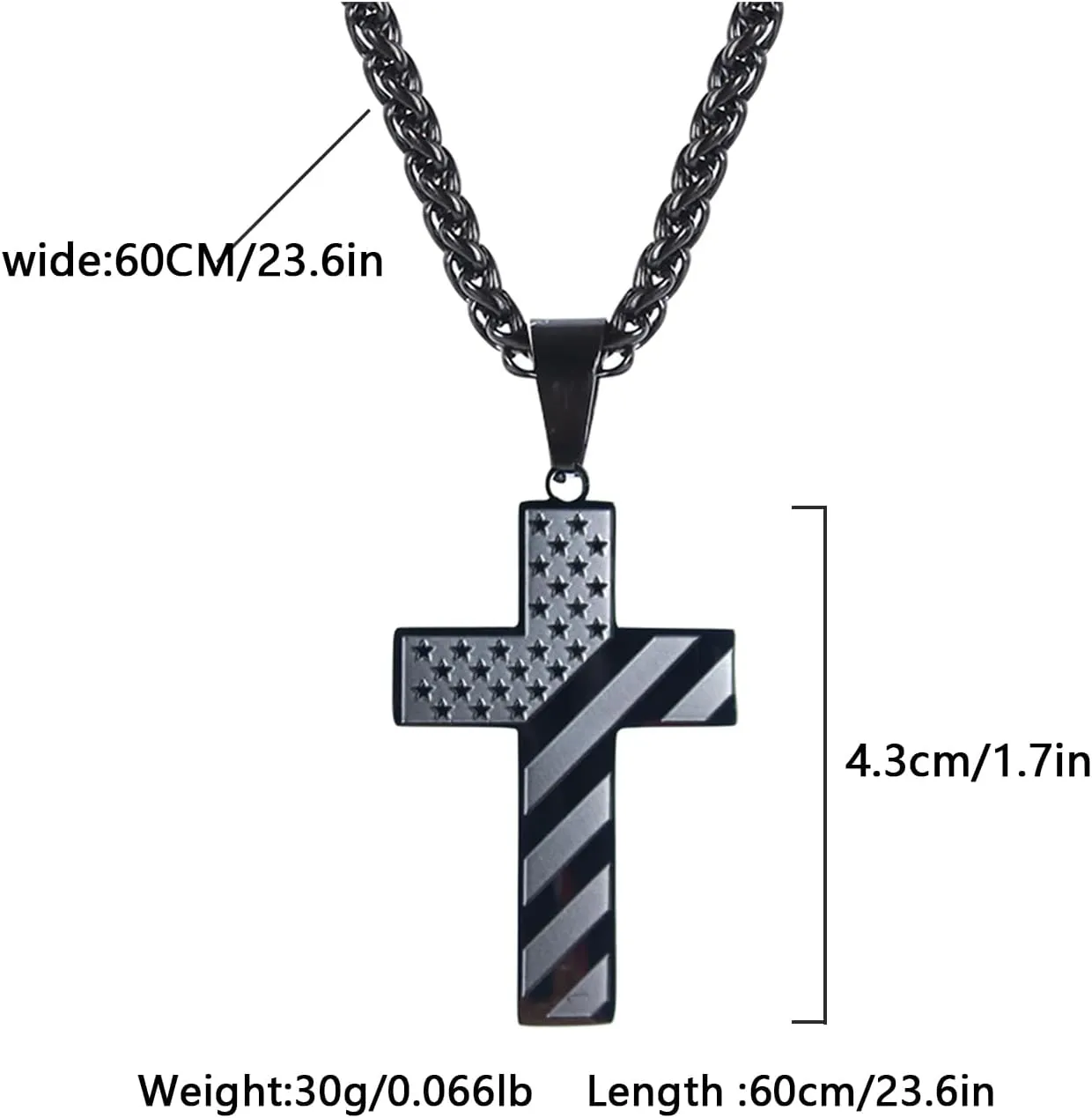 Basketball Baseball American Flag Cross Dog Tag Necklace, fashion Cross Necklace for men Made From A Stainless Steel Bible Verse Basketball Chain Representing The ablution of The Bible