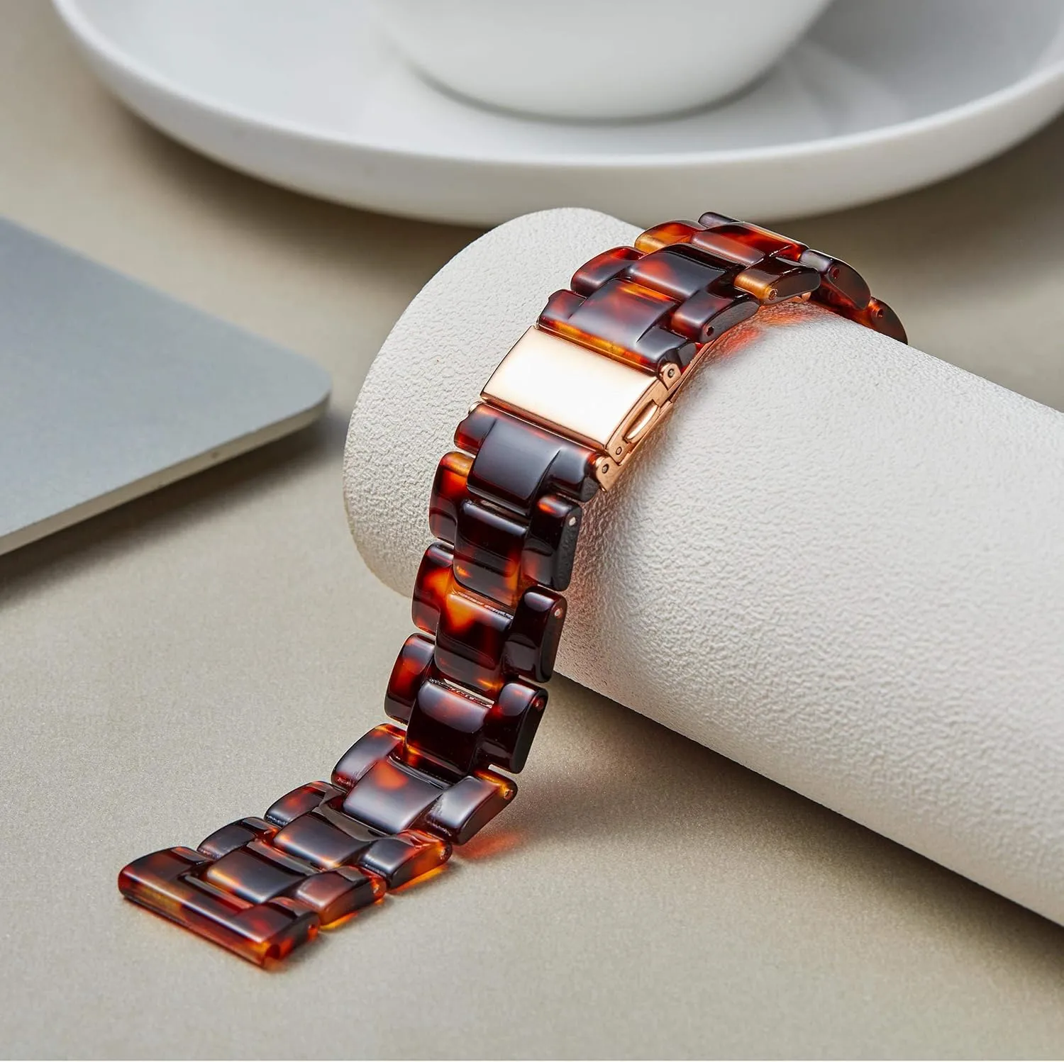 BINLUN Resin Watch Bands Replacement Watch Straps for Men Women 14 Colors Watchbands Lightweight 12/14/16/18/20/22mm Wrist Bands Fashion Skin-Friendly Smart Watch Bracelets