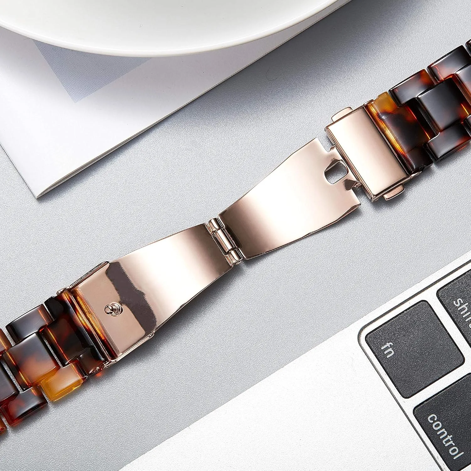 BINLUN Resin Watch Bands Replacement Watch Straps for Men Women 14 Colors Watchbands Lightweight 12/14/16/18/20/22mm Wrist Bands Fashion Skin-Friendly Smart Watch Bracelets