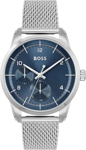 BOSS Men's SOPHIO 42mm Quartz Multifunction Watch | Water Resistant | Premium Sport Timepiece Perfect for Every Occasion