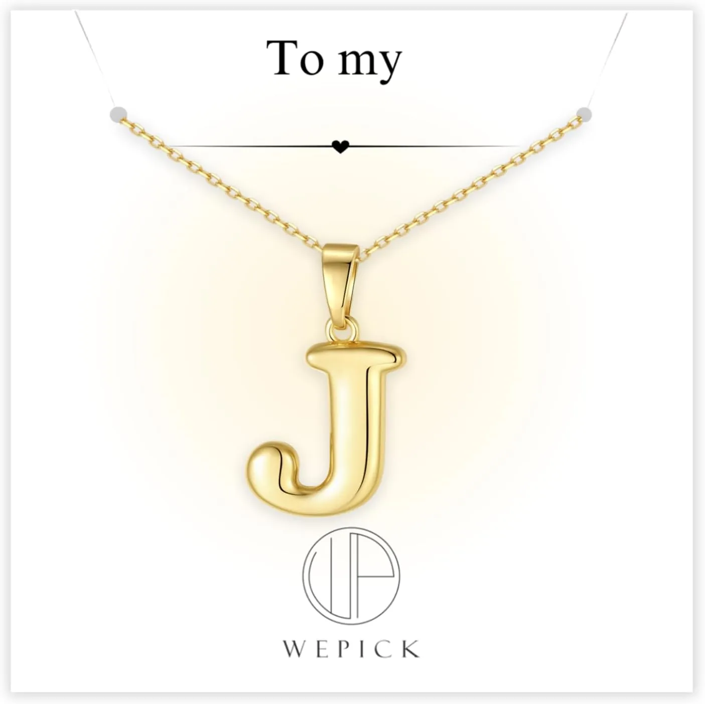 Bubble Letter Necklace Gold for Women,18K Gold Plated Charm Initial Necklaces Dainty Balloon Name A-Z Personalized Pendent Necklace Jewelry Trendy Gifts