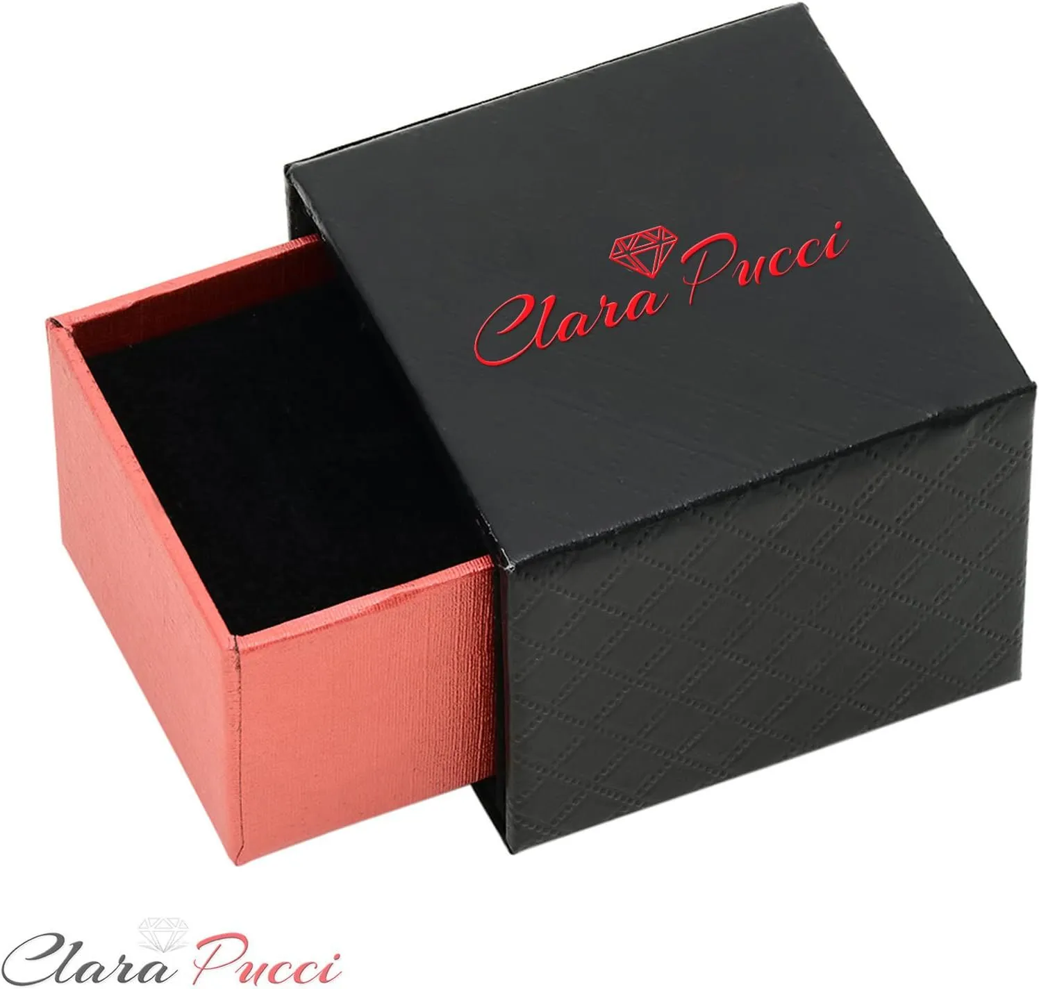 Clara Pucci 0.39 Ct Round Cut VVS1 Simulated Pink Diamond Wedding Band  Stackable 14K Solid Yellow Gold Ring  Bridal Anniversary Band for Women  Birthstone Gift for Her