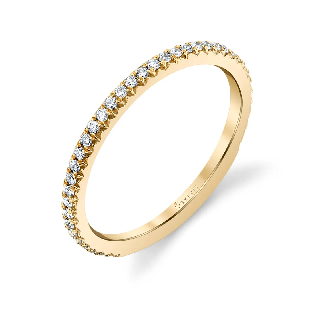 Classic Wedding Band - Maryam 14k Gold Yellow