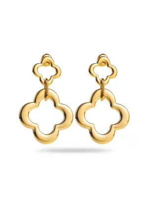 Clover Drop Earrings