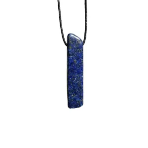 Crystal Stones Necklace - Women Healing Stone, Girls Choker, Men Spiritual Energy, Best Friend Gift, Mens Gifts, Purification Pendants, Cute Gemstone, Crystals Jewelry, Boho Hippie (Lapis Lazuli)