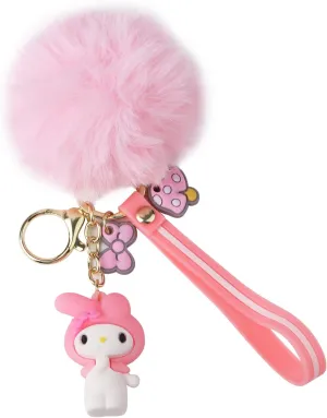 Cute Keychains for Girls,Kawaii Car Keychain Accessories,Key Purse Handbag Charms for Women