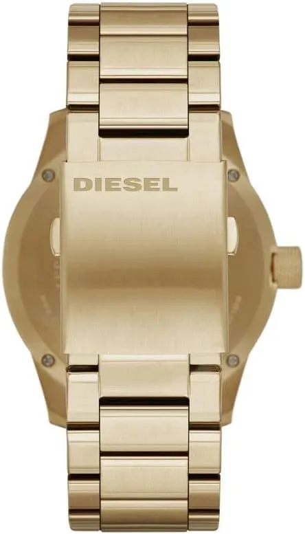 Diesel RASP Watch for Men, Quartz Movement with Silicone, Stainless Steel or Leather Strap