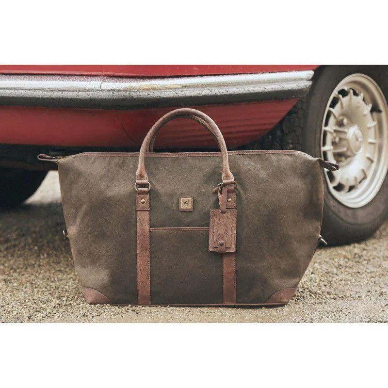 Dubarry Brittas Wax Cotton Holdall - Olive