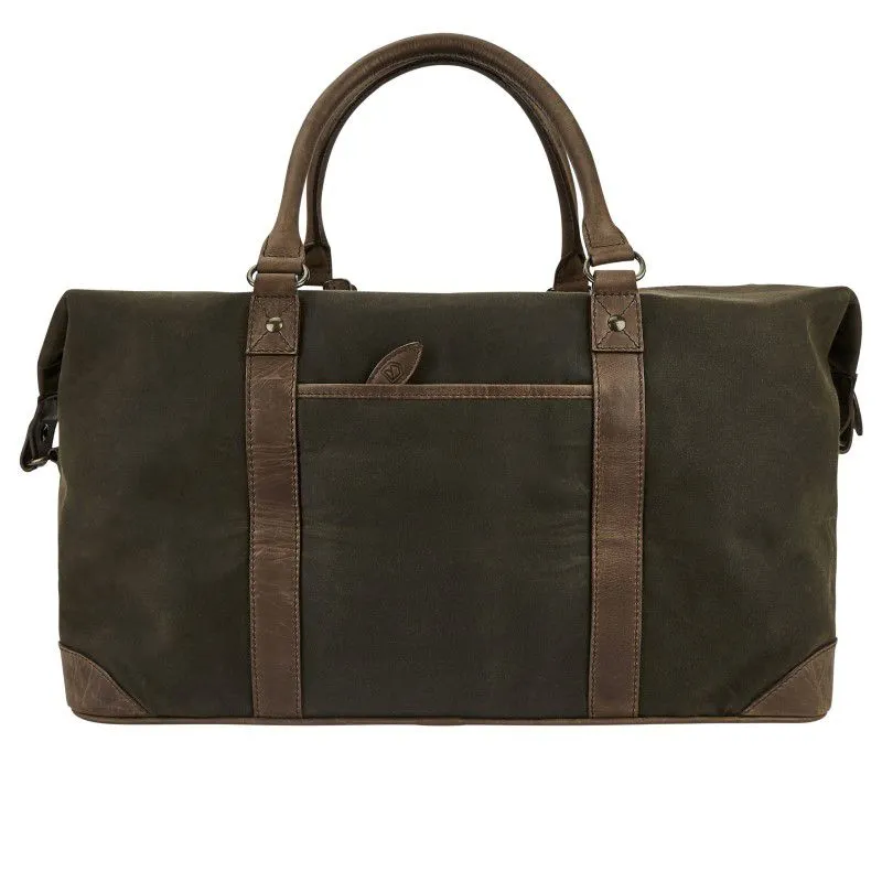 Dubarry Brittas Wax Cotton Holdall - Olive