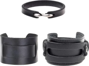Eco-Fused Cosplay Medieval Wrist Bands - 2 Pack/Styles