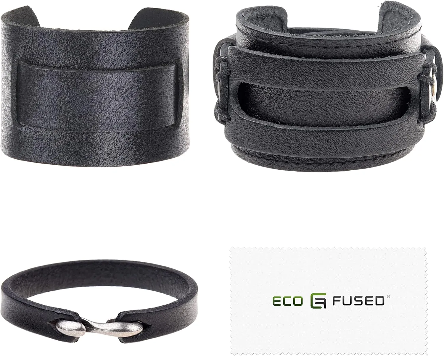 Eco-Fused Cosplay Medieval Wrist Bands - 2 Pack/Styles