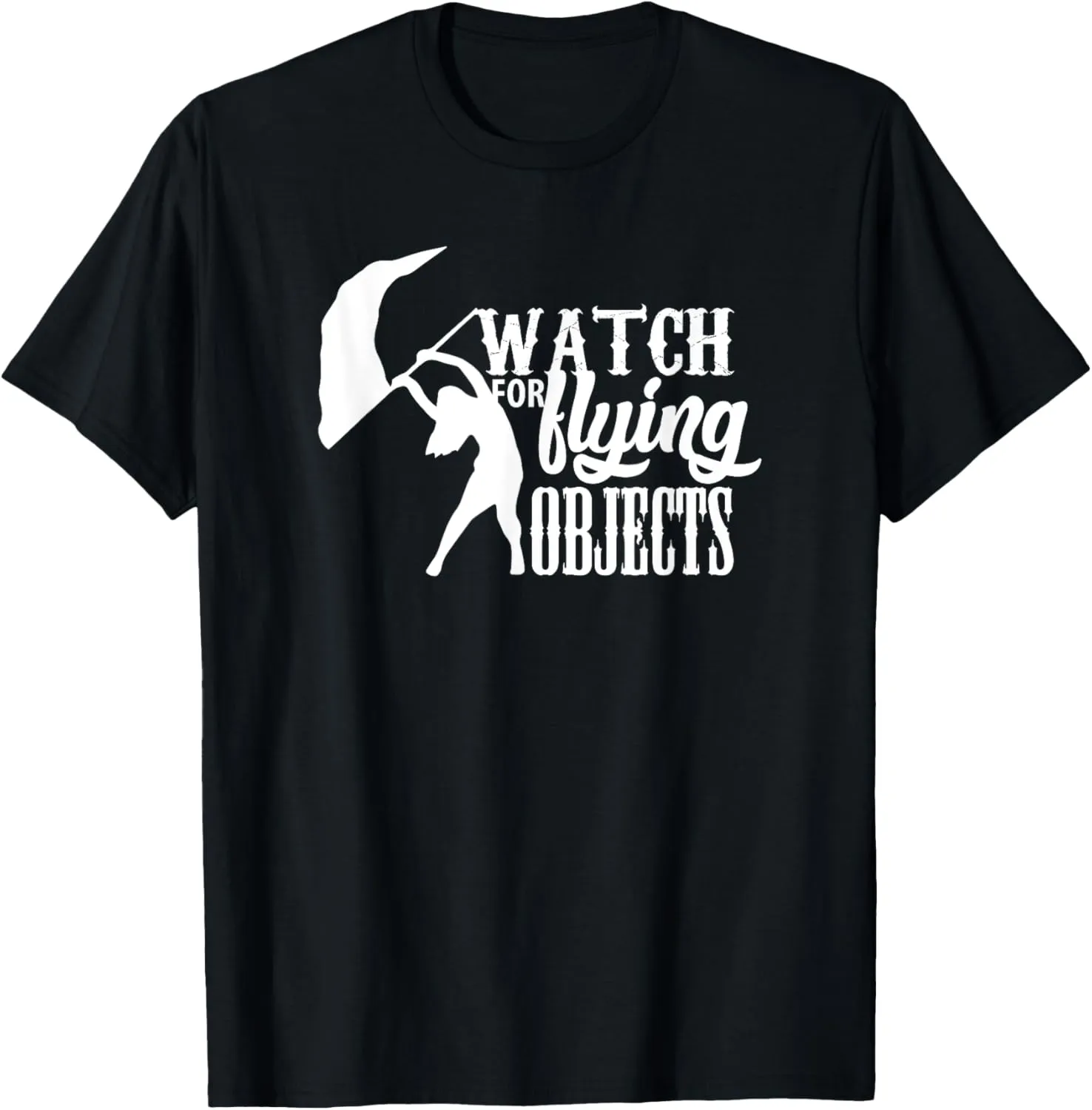 Flag Corp Girl - Watch for Flying Objects T Shirt T-Shirt