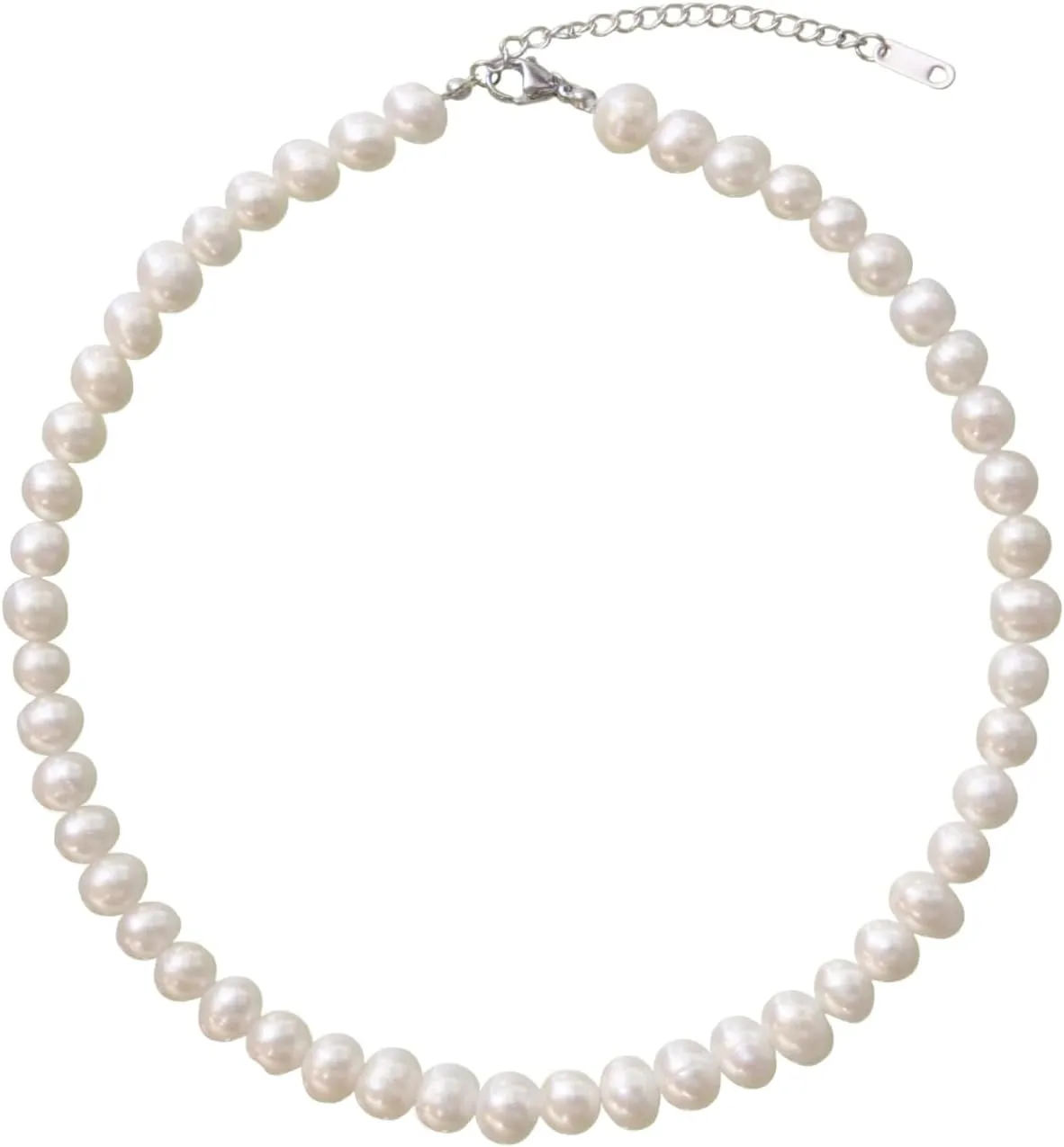 Freshwater Cultured Pearl Necklace for Women Jewelry