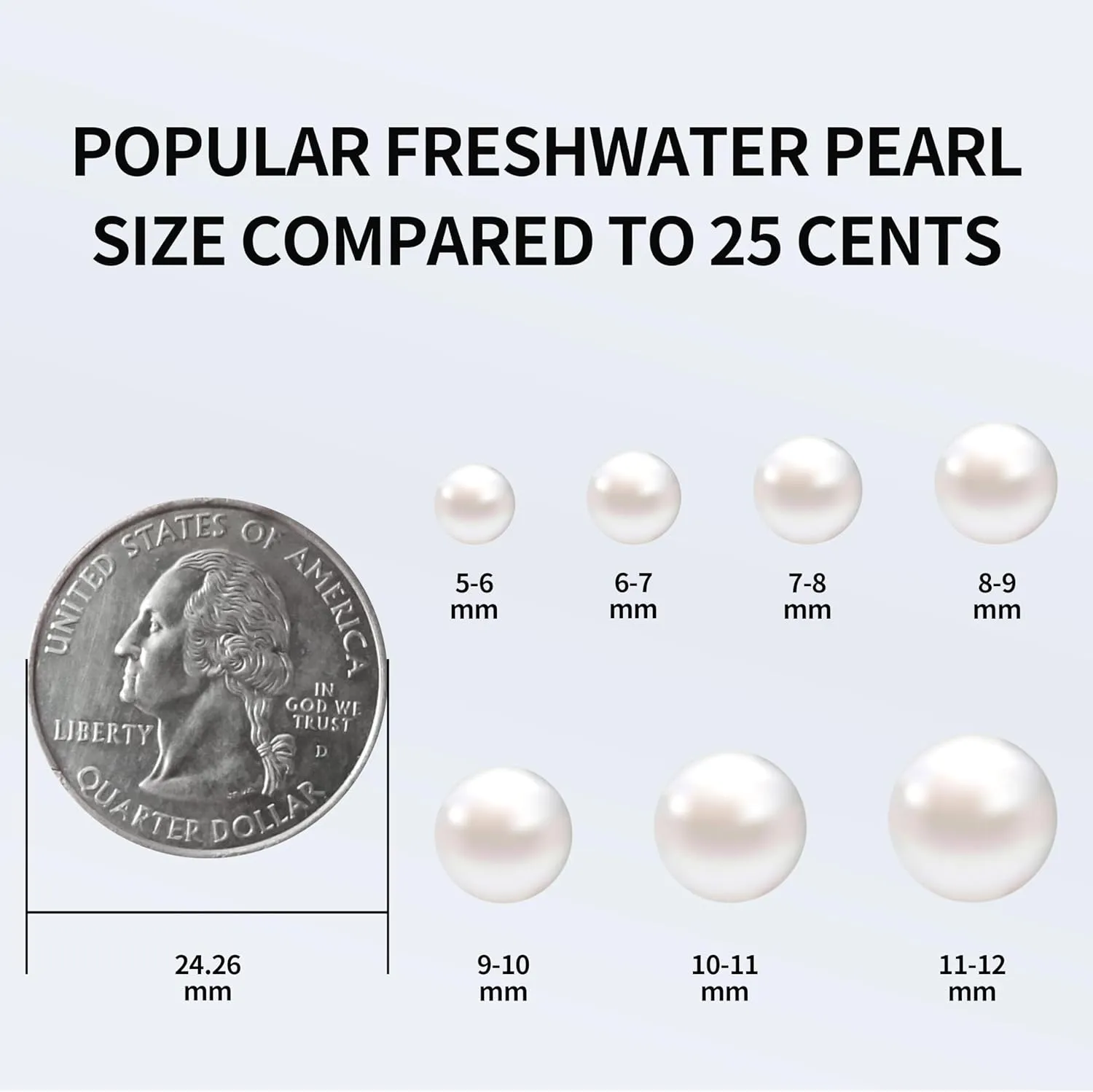 Freshwater Real Pearl Stud Earrings Quality Pearl Earrings for Women
