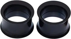 Gauge Expander, 2PCS Ear Gauges Surgical Steel Black Hoop Ear Gauges 12G Body Piercings Jewelry