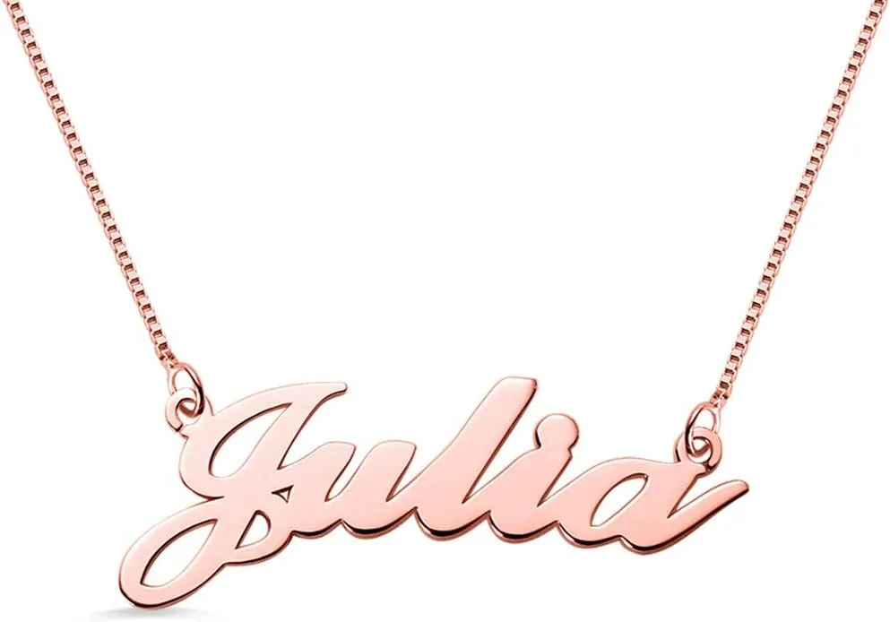 Getname Necklace Personalized Custom Made Name Necklace Classic Pendants Sterling Silver Gifts for her Mother' s Day Gifts
