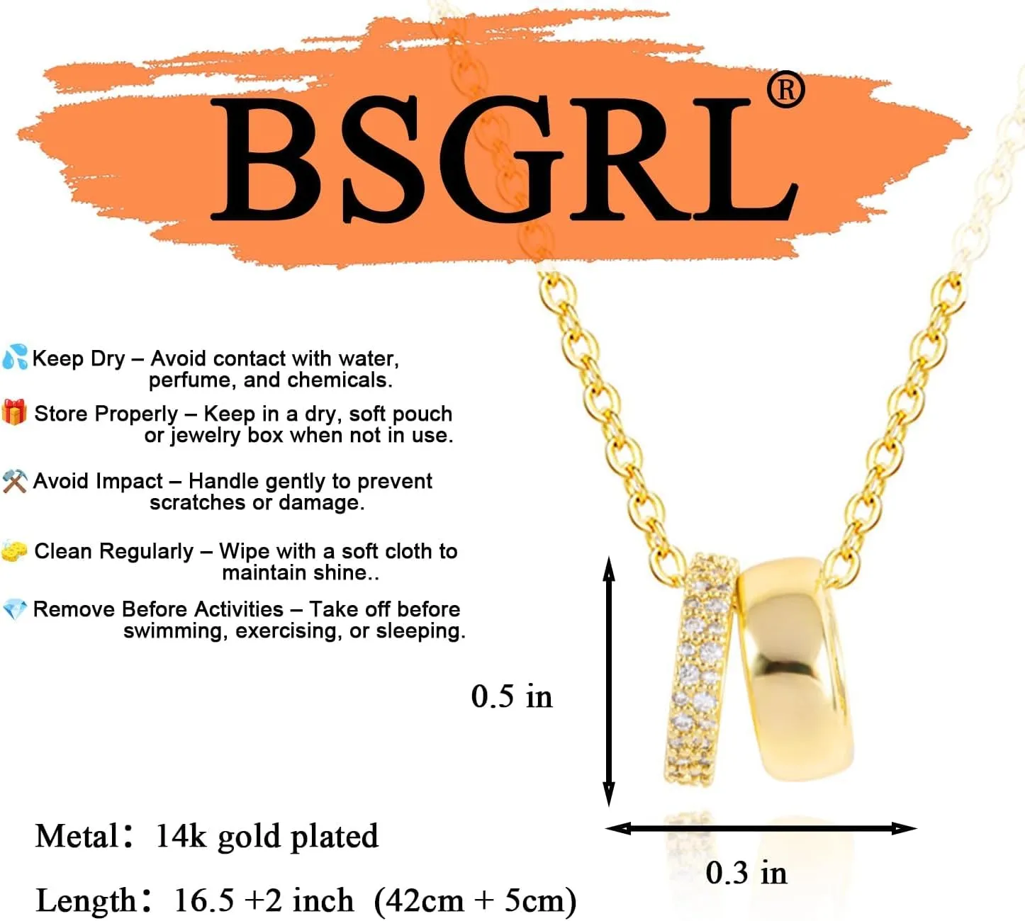 Gold Necklace: 14K Gold Plated Softball Volleyball Sun Sunflower Sun Star Italian Horn Interlocking Bee Butterfly Hummingbird Dainty Necklace for Women 16.5 2 ext