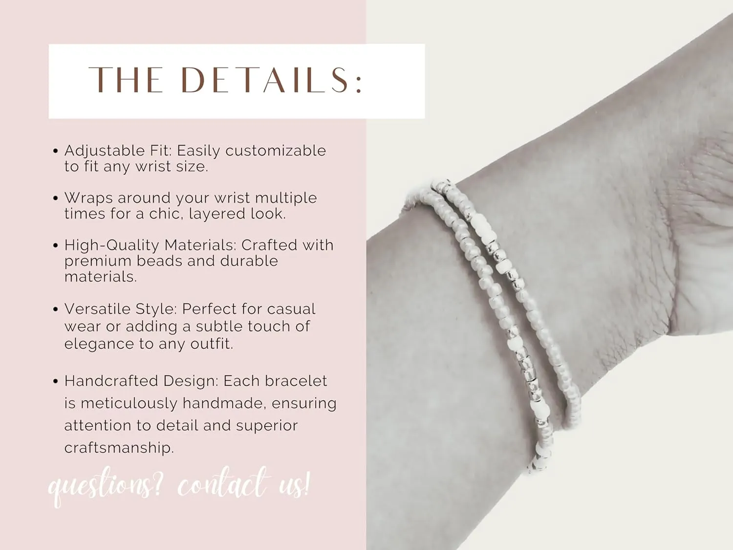I'd Help You Bury The Body Morse Code Bracelet, Long Distance Friendship Gift for Women, Girlfriend Jewelry, Best Friend Bracelet, Adjustable Silver True Crime Gift (Gray)