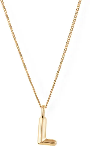 JENNY BIRD Monogram Pendant Necklace