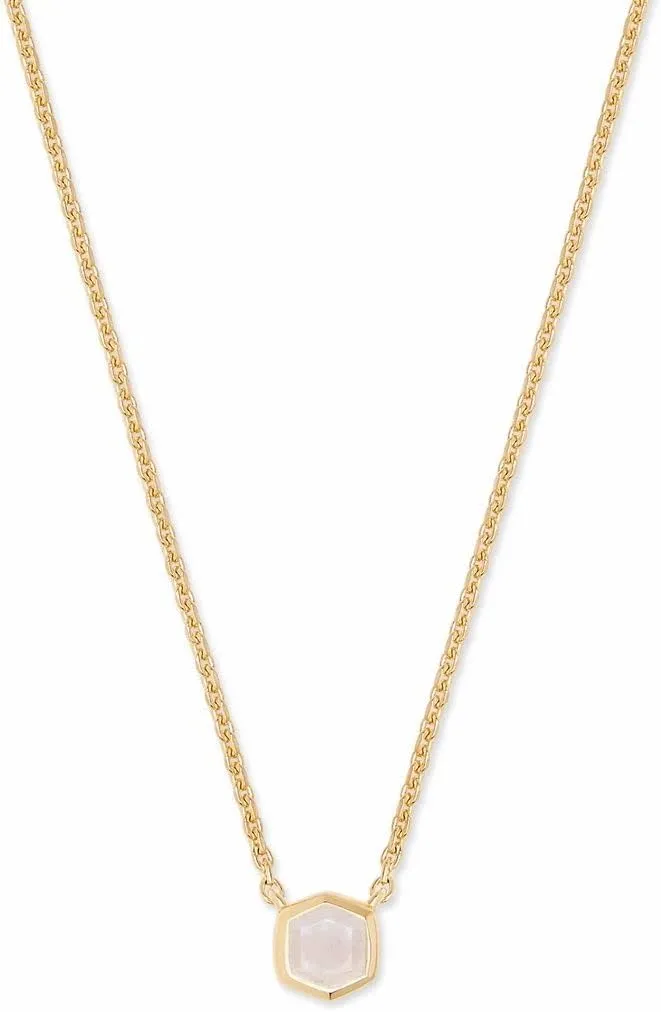 Kendra Scott Davie Pendant Necklace in Sterling Silver, Fine Jewelry for Women
