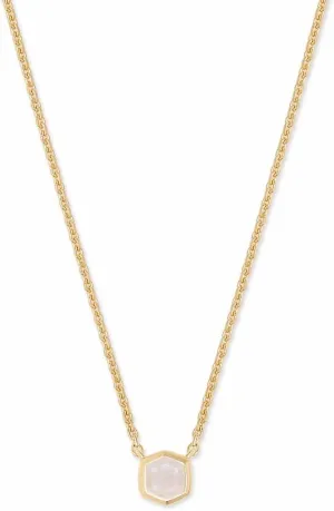 Kendra Scott Davie Pendant Necklace in Sterling Silver, Fine Jewelry for Women