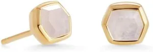 Kendra Scott Davie Stud Earrings in 18K Gold Vermeil, Fine Jewelry for Women