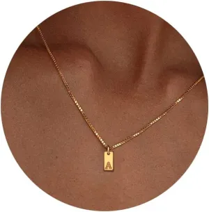 Layered Initial Necklaces Gold for Women, 14K Gold English Plated Initial A-Z Letter Necklace Pendant Personalized Dainty Link Chain Chokers, Mothers Day Jewelry Gifts
