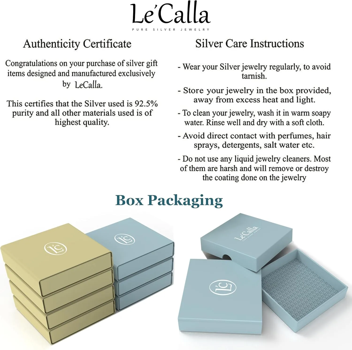LeCalla 925 Sterling Silver Omega Back Earrings for Women | Pierced Stud Earrings Gift for Her, Wife or Girlfriend | Classic Omega Back Stud Earrings Jewelry for Daily Wear or Special Occasions