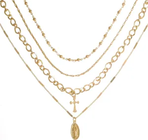Madison Tyler Silver Layered Chokers Necklaces for Women | 14K White Gold Plated Curb Chain Necklace | Butterfly Necklace Black Choker Necklace Simple Cute | 3pcs Necklace Set for Women Jewelry Gifts