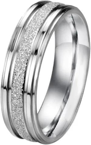 Men - Size 11 - Men Women's Classic Stainless Steel Love Promise Ring Valentine Couples Wedding Bands Engagement Silver