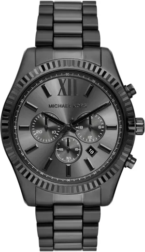 Michael Kors Lexington Men's Watch, Stainless Steel Bracelet Watch for Men