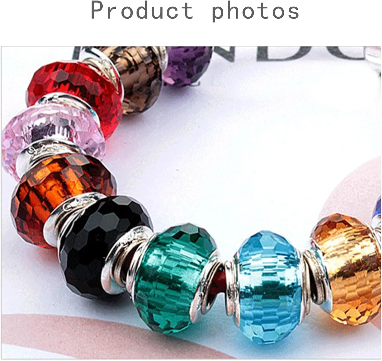 MICOO 925 Sterling Silver Charms for Bracelets,Fashion DIY Dangle Pendants Beads Simulated Birthstone Charms,Birthday Gifts for Women