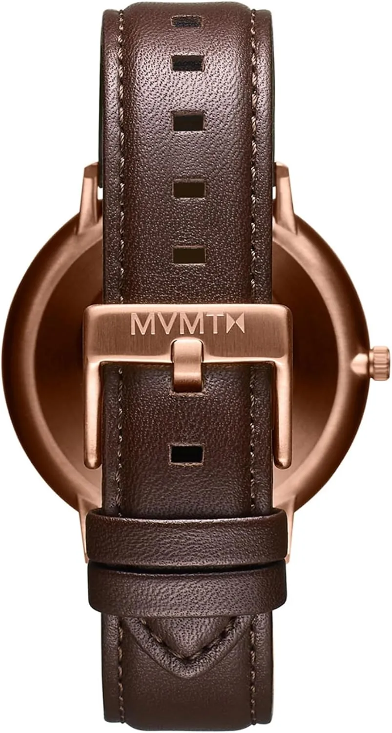 MVMT Mens Legacy Slim Watch - Analog Watch for Men - Minimalist, Water Resistant 3 ATM/30 Meters Mens Dress Watch - Premium Japanese Quartz Mens Wristwatch - 42mm